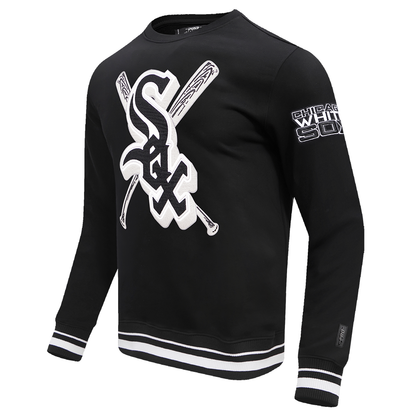 Black Chicago White Sox Pro Standard Retro Classic Fleece Sweatshirt