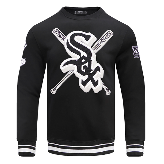 Black Chicago White Sox Pro Standard Retro Classic Fleece Sweatshirt