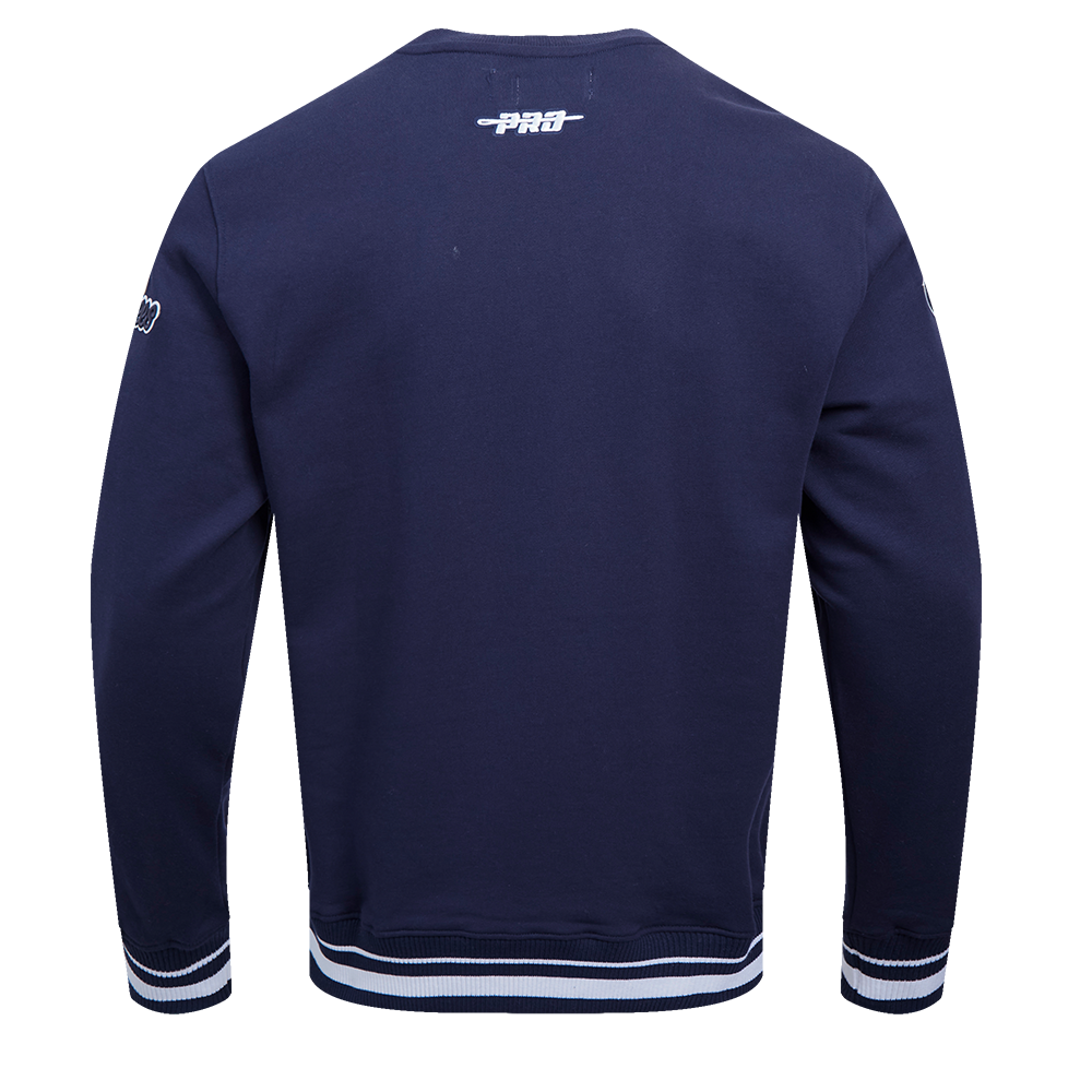 Navy Blue New York Yankees Pro Standard Mashup Crewneck Fleece Sweatshirt