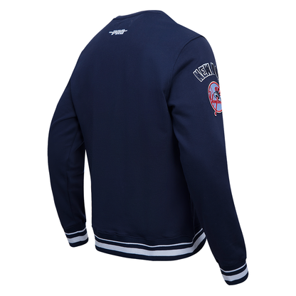 Navy Blue New York Yankees Pro Standard Mashup Crewneck Fleece Sweatshirt