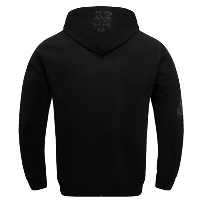 Triple Black New York Mets Pro Standard Pullover Crewneck Hoodie
