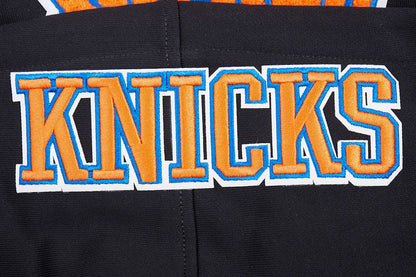 Black New York Knicks Old English Pro Standard Pullover Hoodie