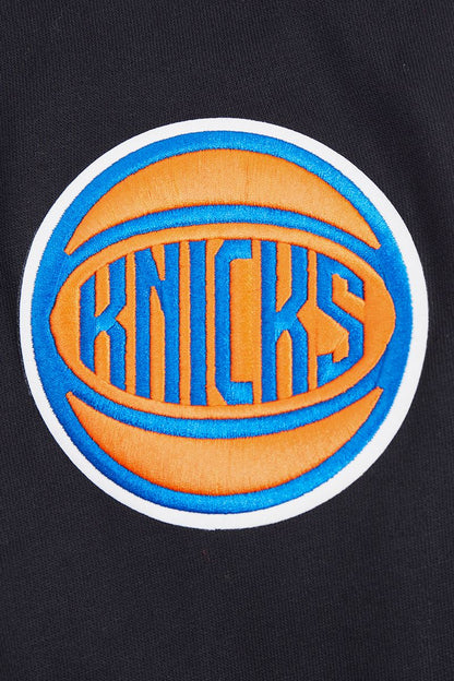 Black New York Knicks Old English Pro Standard Pullover Hoodie