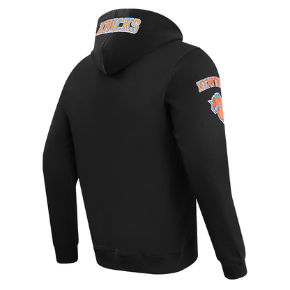 Black New York Knicks Old English Pro Standard Pullover Hoodie