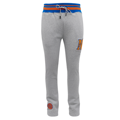 Gray New York Knicks Pro Standard Retro Classic Fleece Sweatpant