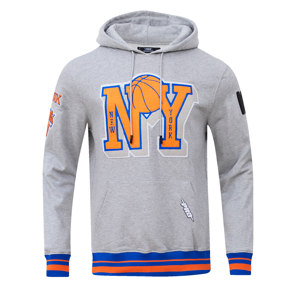 Gray New York Knicks Pro Standard Pullover Fleece Hoodie
