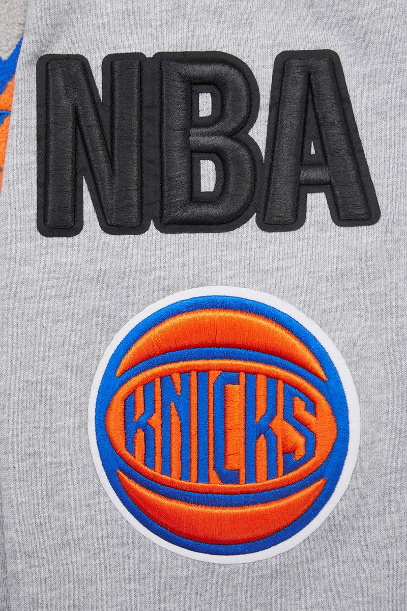 Gray New York Knicks Pro Standard Pullover Fleece Hoodie