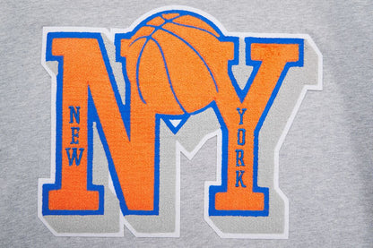 Gray New York Knicks Pro Standard Retro Classic Fleece Sweatpant
