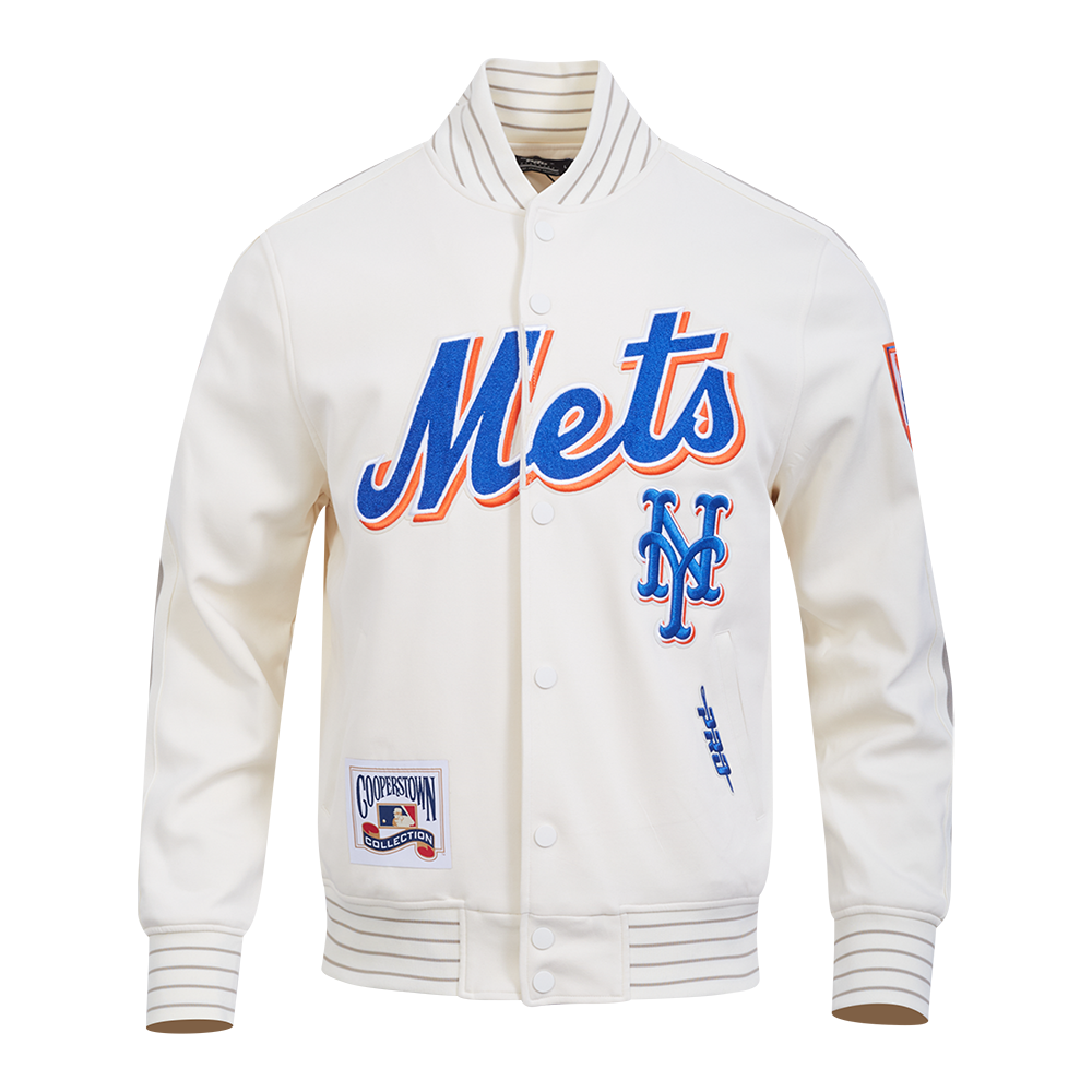 Off White New York Mets Pro Standard Game Day Jacket