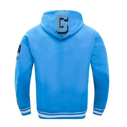University Blue Memphis Grizzlies Pro Standard Pullover Mashup Crewneck Fleece Hoodie