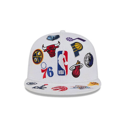 New Era NBA 'All Over' 59FITY Fitted White