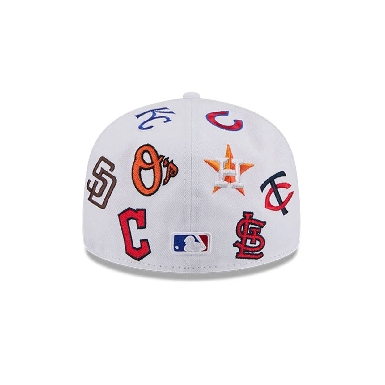 New Era MLB 'All Over' 59FITY Fitted White