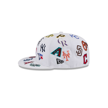 New Era MLB 'All Over' 59FITY Fitted White