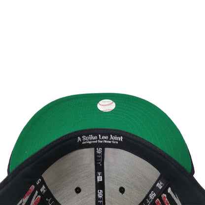 NEW ERA SPIKE LEE X NEW YORK YANKEES CHAMPIONSHIP GOLD TRIM GLOVE 59FIFTY FITTED HAT
