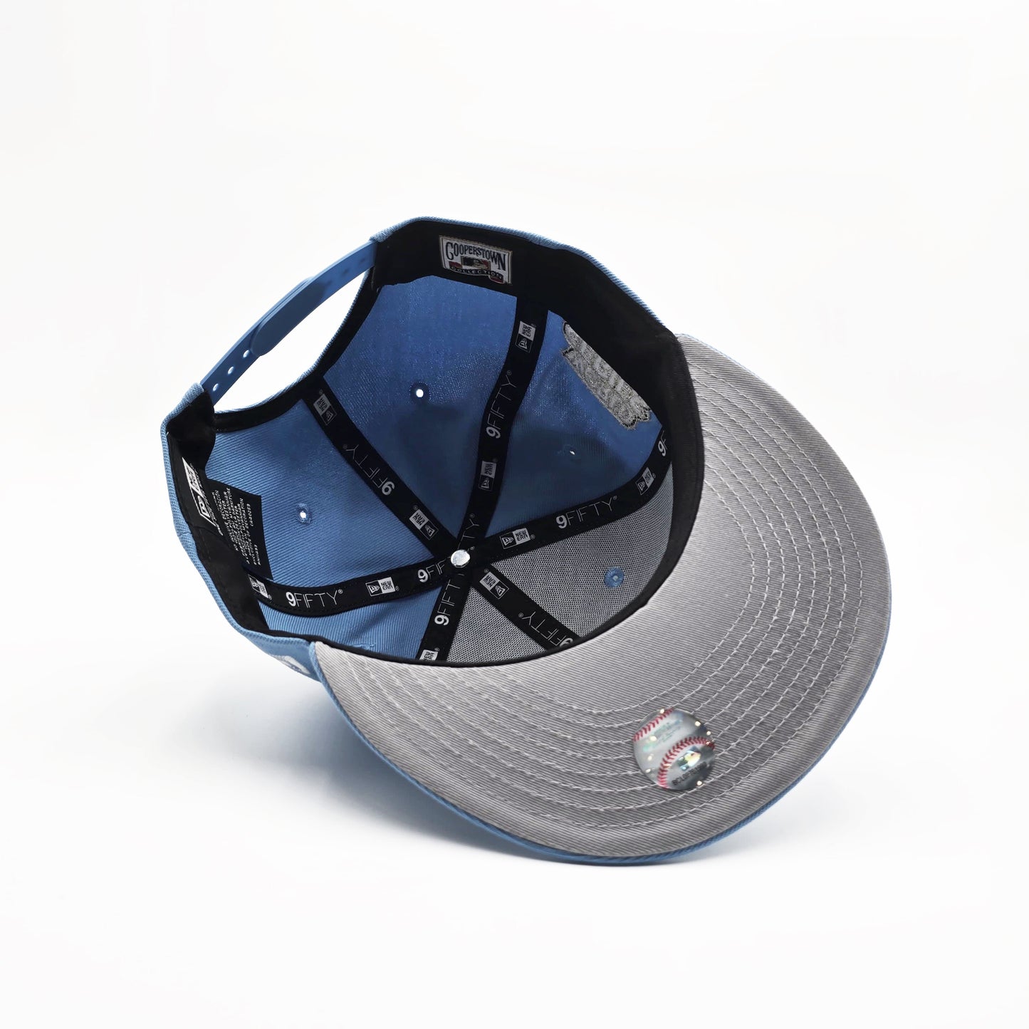 New Era New York Yankees '2009 World Series Statue of Liberty' 9FIFTY Snapback Sky Blue