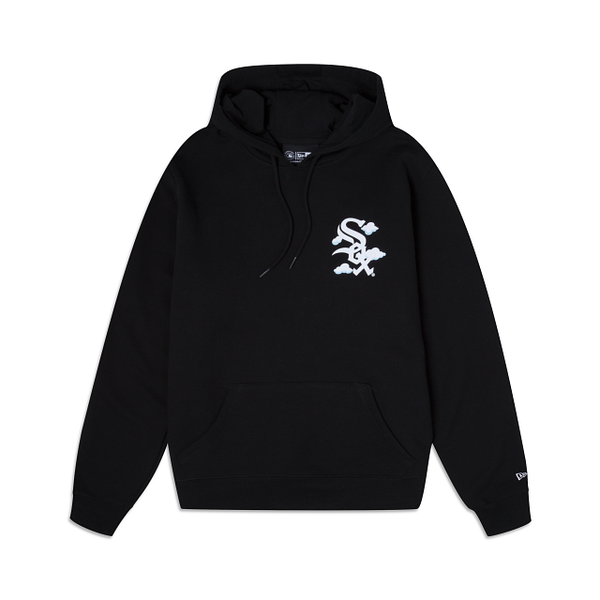 Black Chicago White Sox Clouds New Era Hoodie