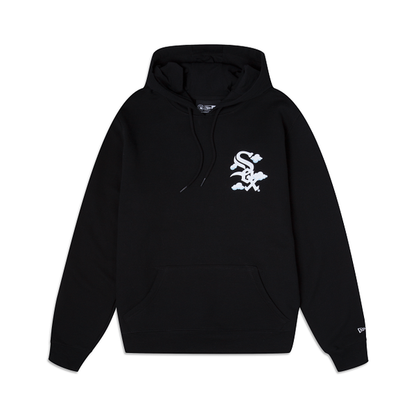 Black Chicago White Sox Clouds New Era Hoodie