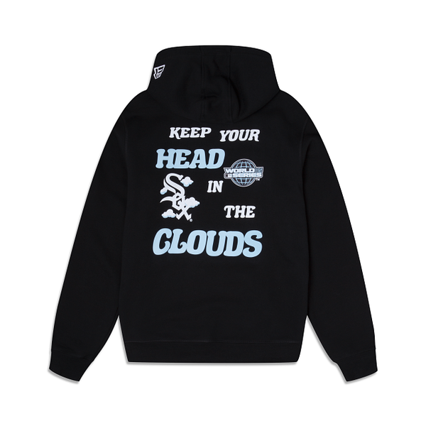 Black Chicago White Sox Clouds New Era Hoodie