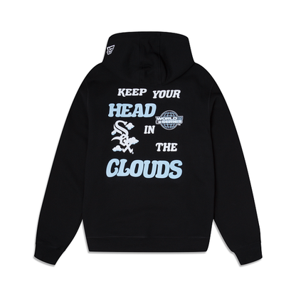 Black Chicago White Sox Clouds New Era Hoodie