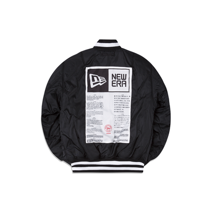 Black Pittsburgh Steelers Alpha Industries X New Era Reversible MA-1 Bomber Jacket