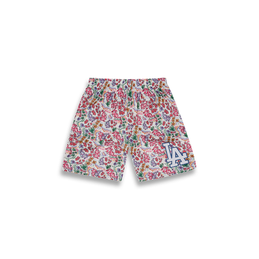 New Era Los Angeles Dodgers Watercolor Floral Shorts