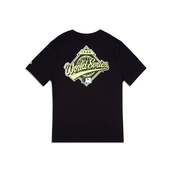 New Era New York Yankees Summer Pop Black Neon Yellow T-shirt