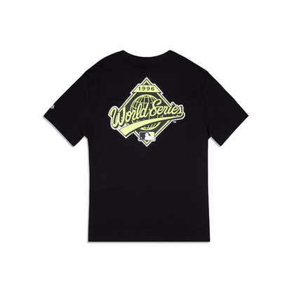 New Era New York Yankees Summer Pop Black Neon Yellow T-shirt