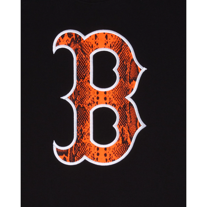New Era Boston Red Sox Summer Pop Black Neon Orange T-shirt