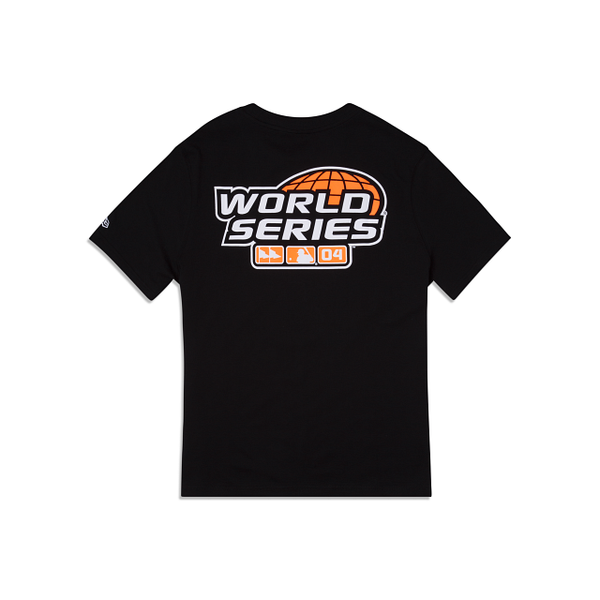 New Era Boston Red Sox Summer Pop Black Neon Orange T-shirt