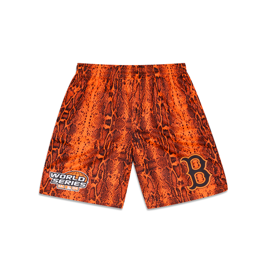 New Era Boston Red Sox Summer Pop Orange Shorts