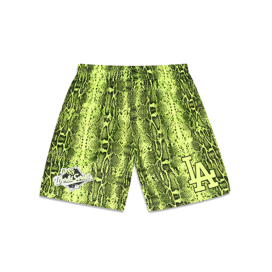 New Era Los Angeles Dodgers Summer Pop Yellow Shorts