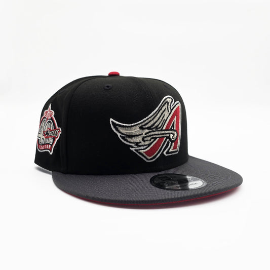 New Era Los Angeles Angels '40th Season' 9FIFTY Snapback Black/Dark Gray