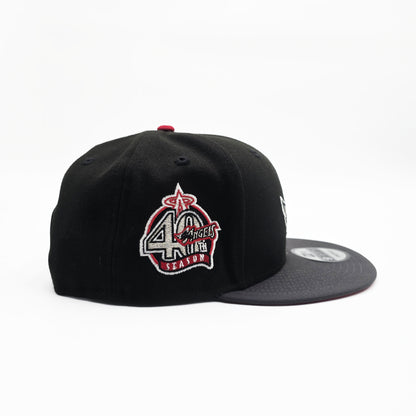 New Era Los Angeles Angels '40th Season' 9FIFTY Snapback Black/Dark Gray