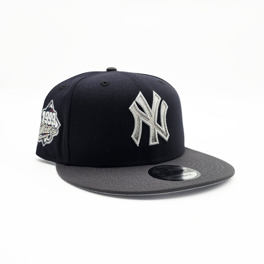 New Era New York Yankees '1999 World Series' 9FIFTY Snapback Navy/Dark Gray