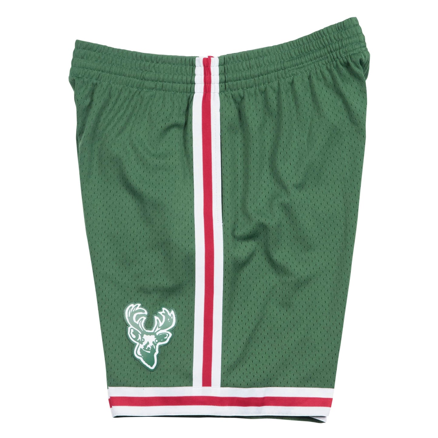 1971-72 Green Milwaukee Bucks Mitchell & Ness Hardwood Classics Swingman Shorts