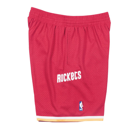 1993-94 Red Houston Rockets Mitchell & Ness Hardwood Classics Swingman Shorts