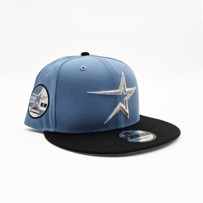 New Era Houston Astros '35 Great Years' 9FIFTY Snapback Sky Blue/Black