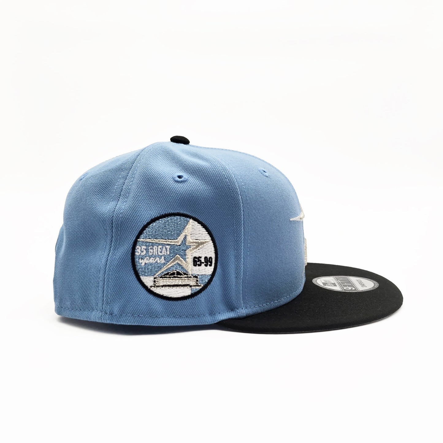 New Era Houston Astros '35 Great Years' 9FIFTY Snapback Sky Blue/Black
