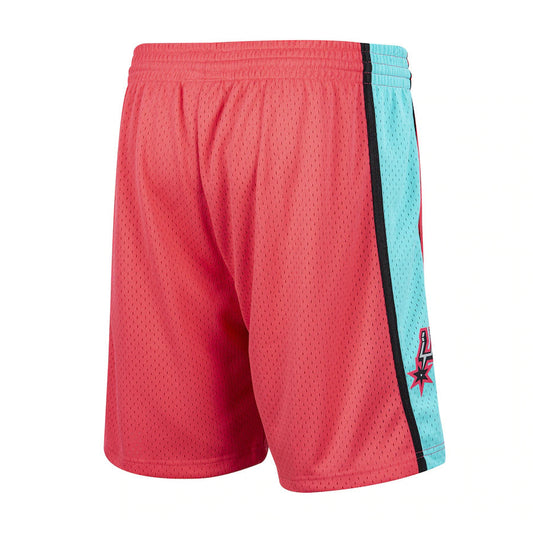 Pink San Antonio Spurs Mitchell & Ness Hardwood Classic 1998 Men's Swingman Shorts