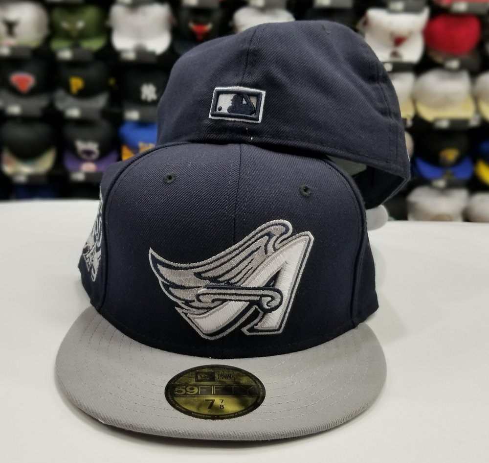 New Era 59Fifty San Los Angeles Angels Navy / gray 50th Anniversary Fitted Hat