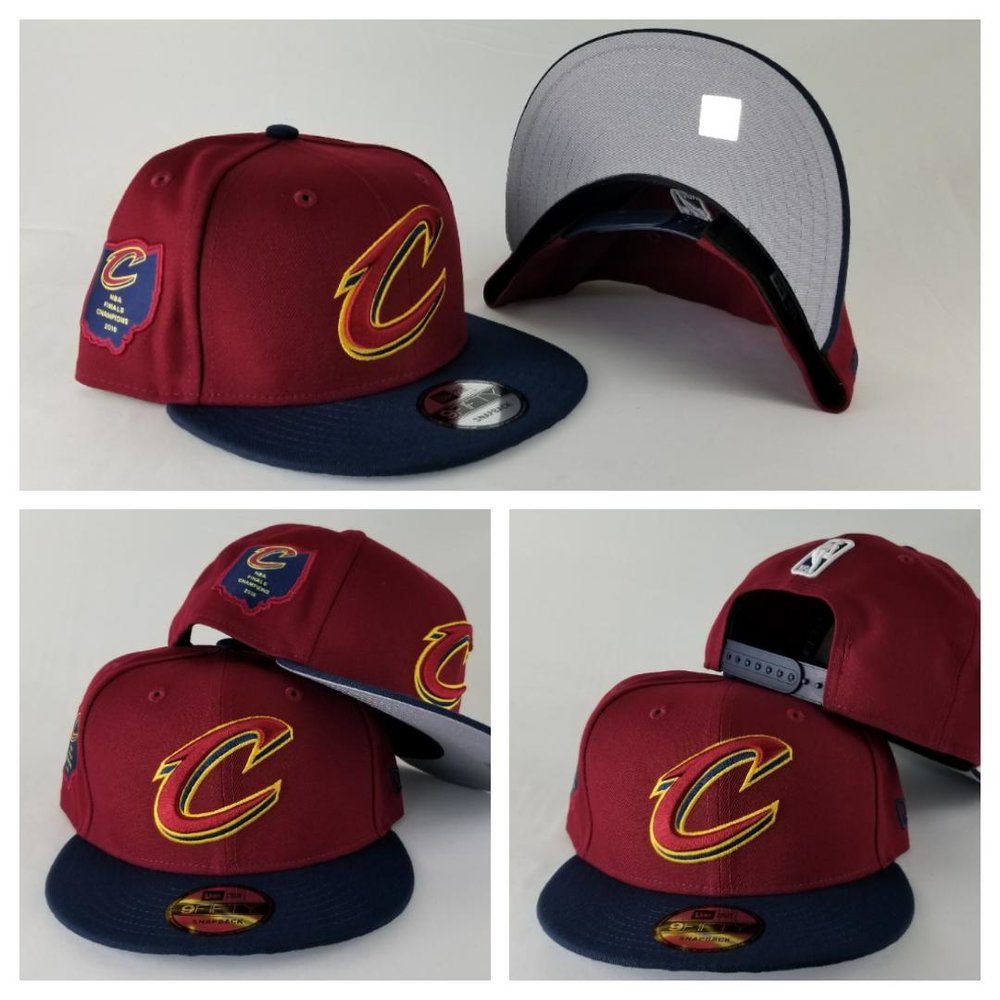 New Era Cleveland Cavaliers NBA 2016 Final Champions side patch snapback