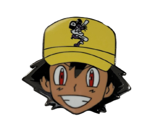 ASH TIGER CAP METAL PIN