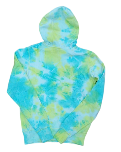 Los Angeles Dodgers New Era Green Tie-Dye Pullover Hoodie