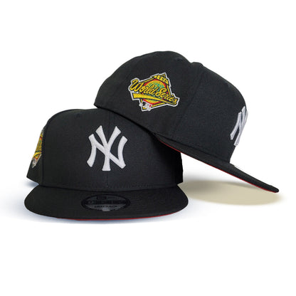 Black New Era New York Yankees 1996 World Series Red Bottom 9Fifty Snapback