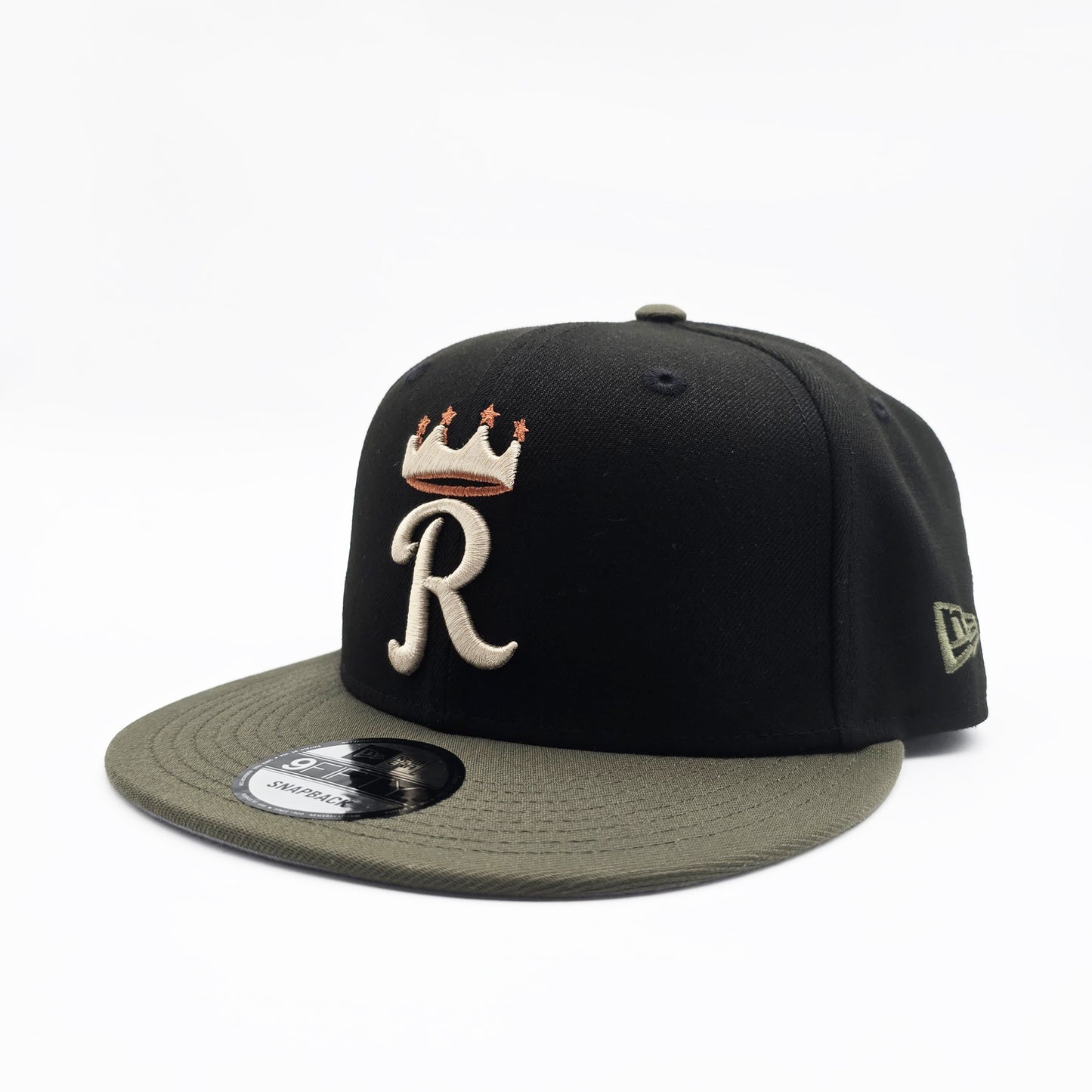 New Era Kansas City Royals '50th Anniversary' 9FIFTY Snapback Black/Olive Green