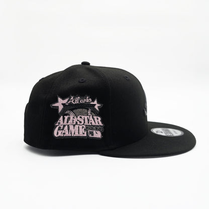 New Era Atlanta Braves '2000 All Star Game Rose' 9FIFTY Snapback Black