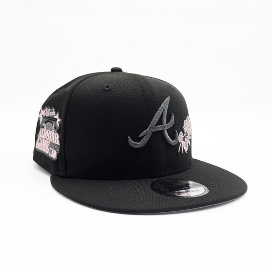 New Era Atlanta Braves '2000 All Star Game Rose' 9FIFTY Snapback Black