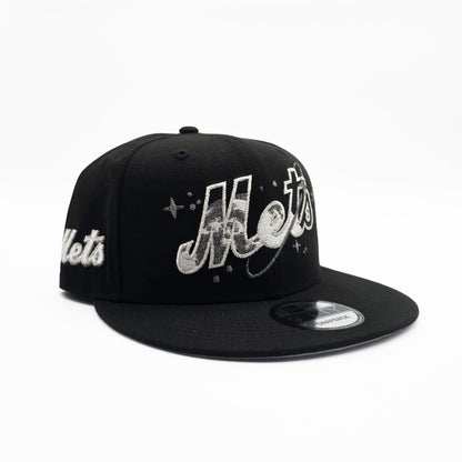 New Era New York Mets 'Space Logo' 9FIFTY Snapback Black