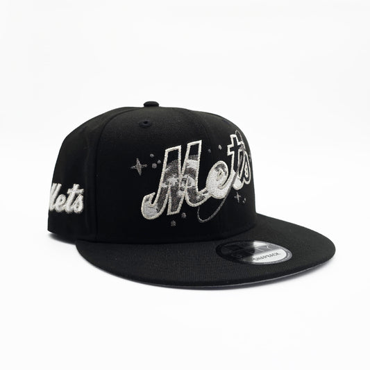 New Era New York Mets 'Space Logo' 9FIFTY Snapback Black