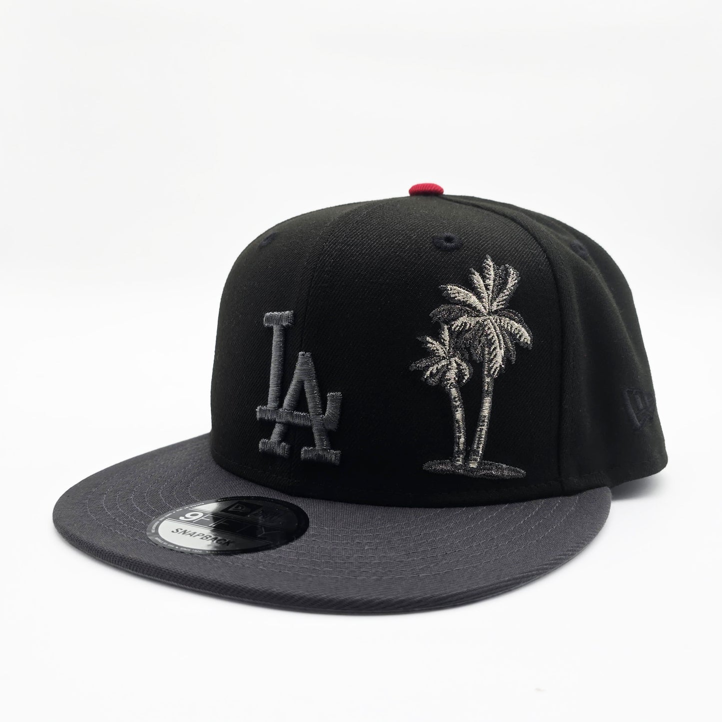 New Era Los Angeles Dodgers '50th Anniversary Palm Tree' 9FIFTY Snapback Black/Dark Gray